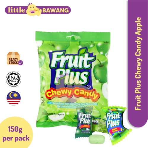 Fruit Plus Chewy Candy Apple 150g Shopee Malaysia