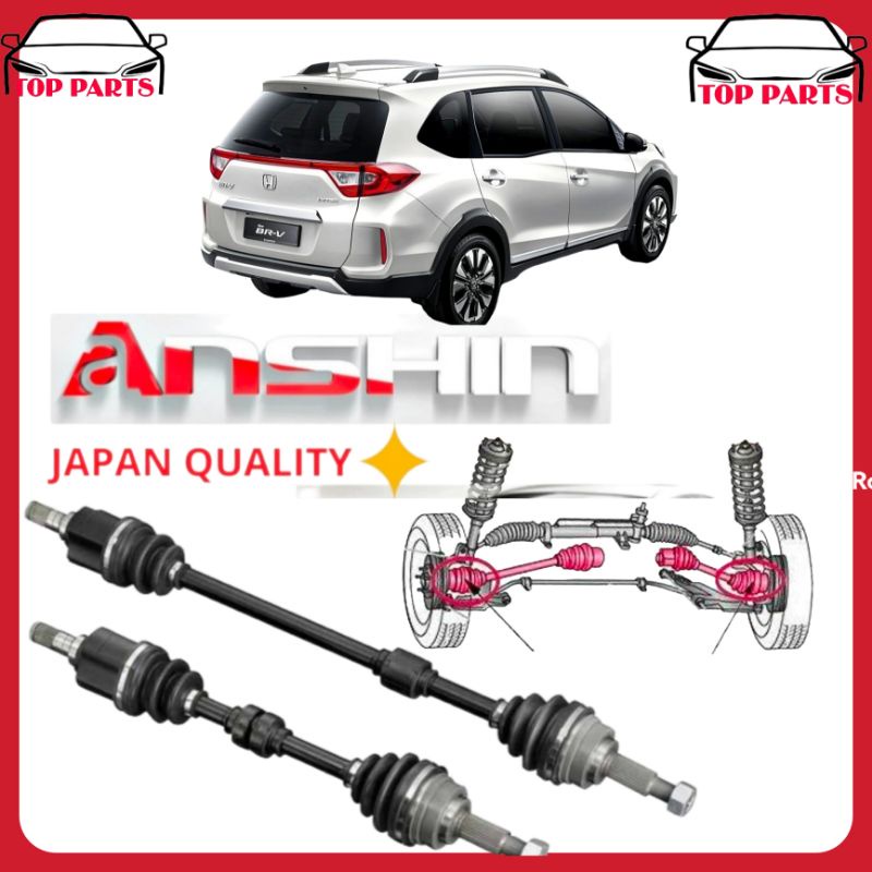 ANSHIN JAPAN QUALITY DRIVESHAFT HONDA BRV Shopee Malaysia