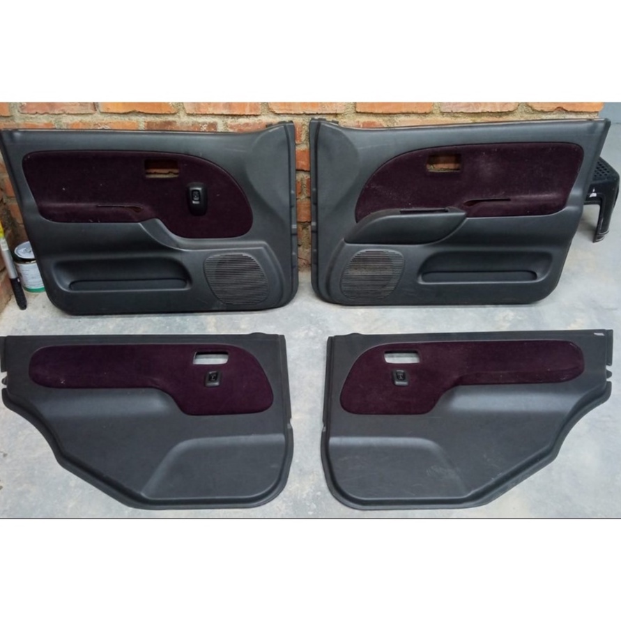 Kelisa Gino L7 Cream / Green / Black Door Trim Kosong / Door Panel