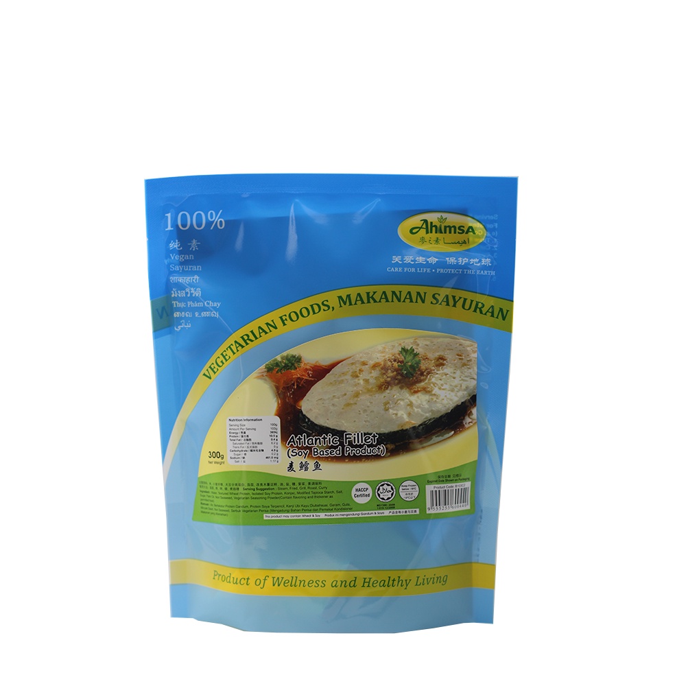 [FROZEN] Ahimsa Vegetarian HALAL Atlantic Fillet Vegetarian Cod Fish ...