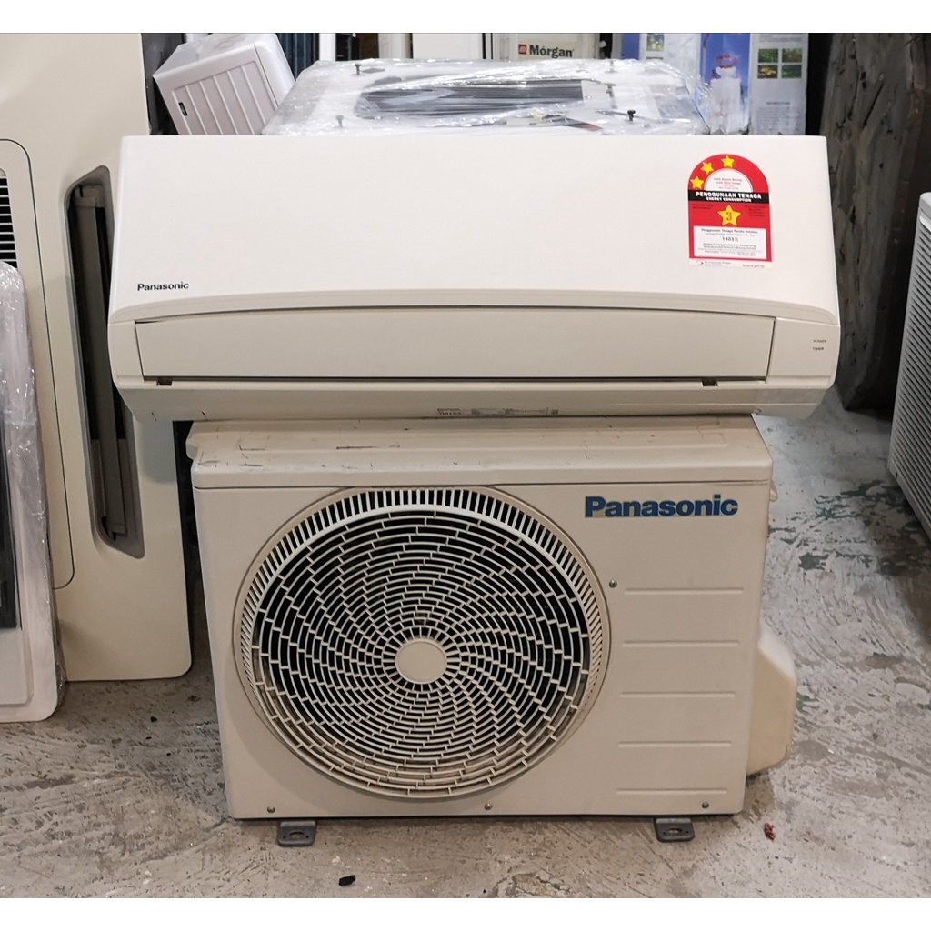 Used 10hp Panasonic Wall Mounted Type Aircond Ac1066 R410a Not Include Installation 9514