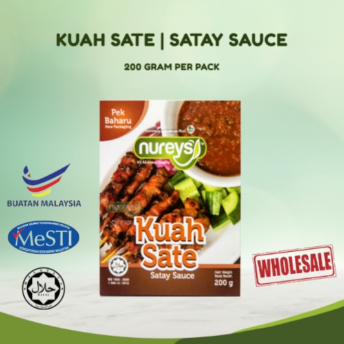 Nureys Kuah Sate [satay Sauce] 200g Shopee Malaysia