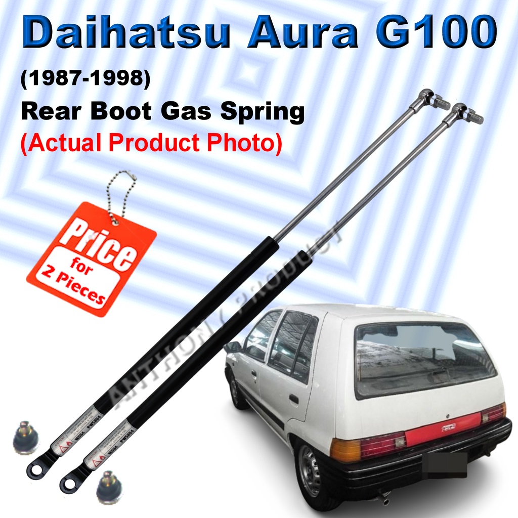 Daihatsu Charade Aura G100 Rear Boot Trunk Damper Strut Lifter Gas ...