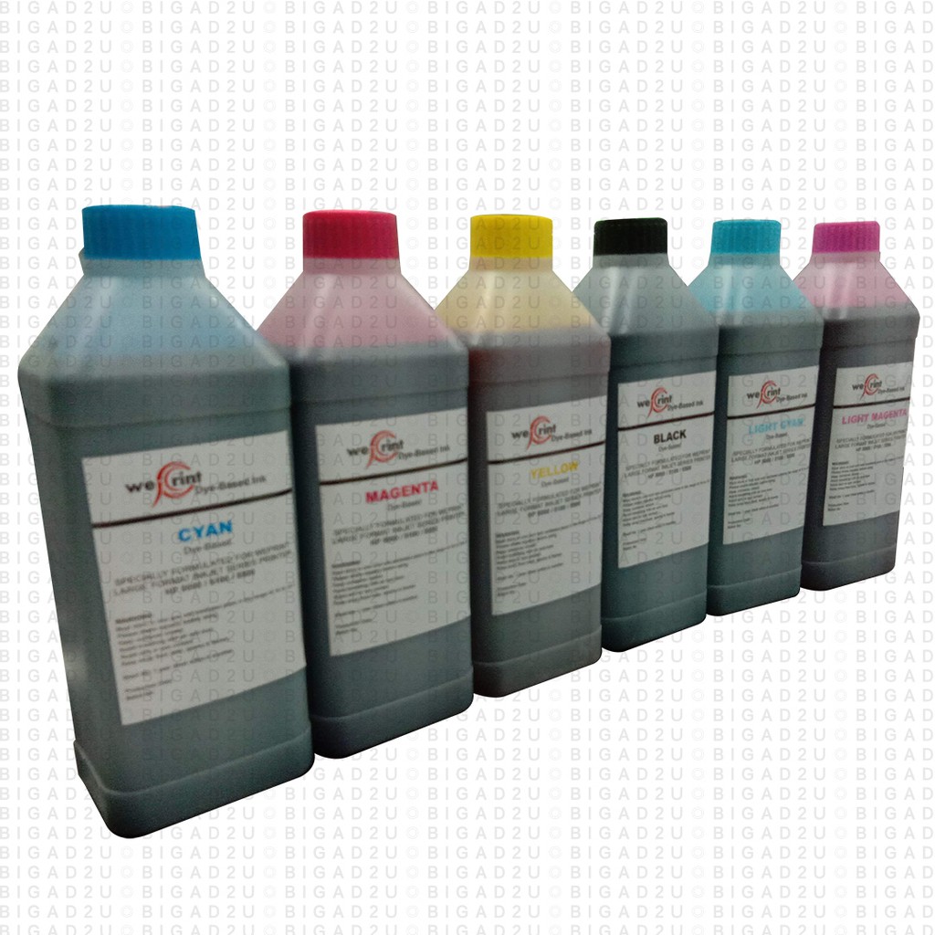 Dye based Ink for Thermal Printhead HP Canon Lexmark Brother | Shopee ...