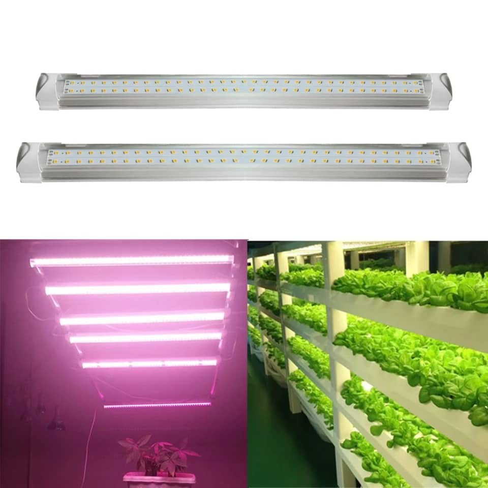 T8 LED Grow light Full Spectrum Indoor Plant lamp Tube Bulb Bar light ...