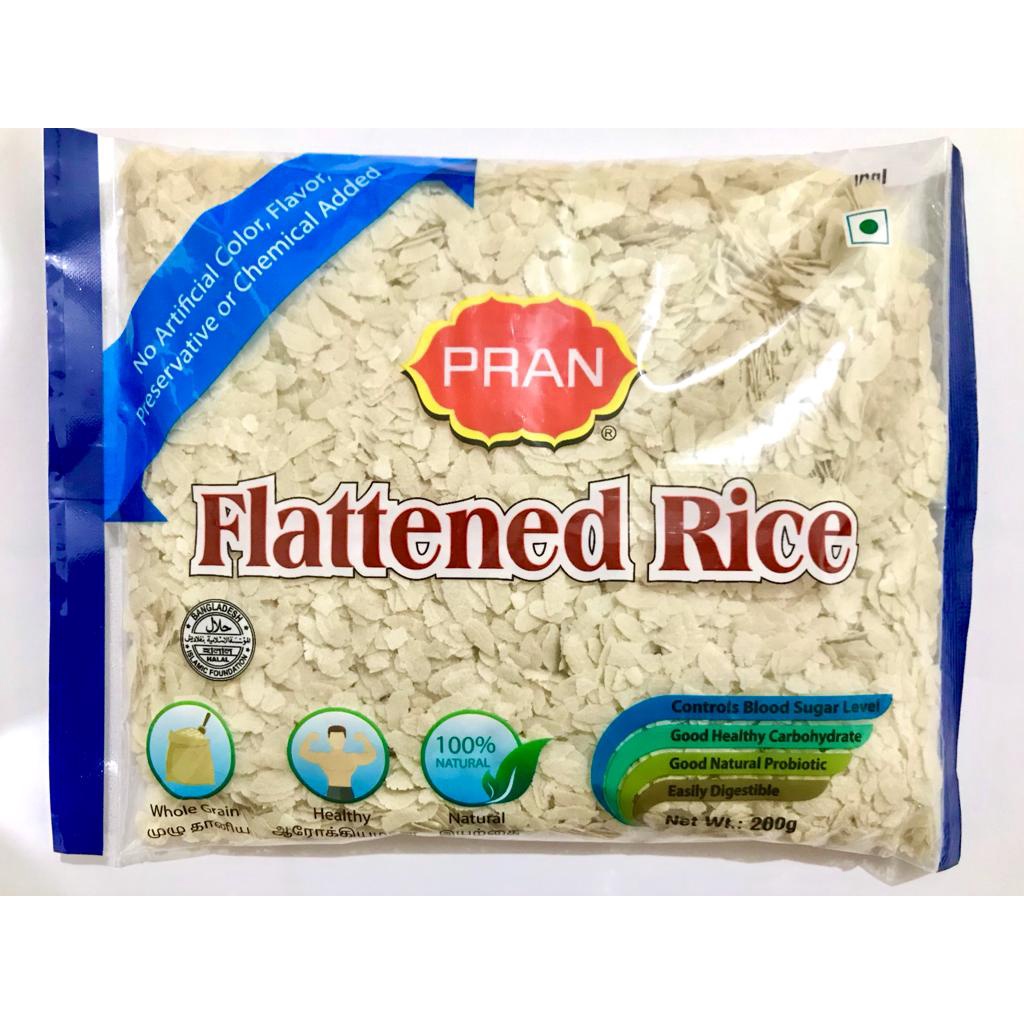 Pran Flattened Rice 200gm Shopee Malaysia