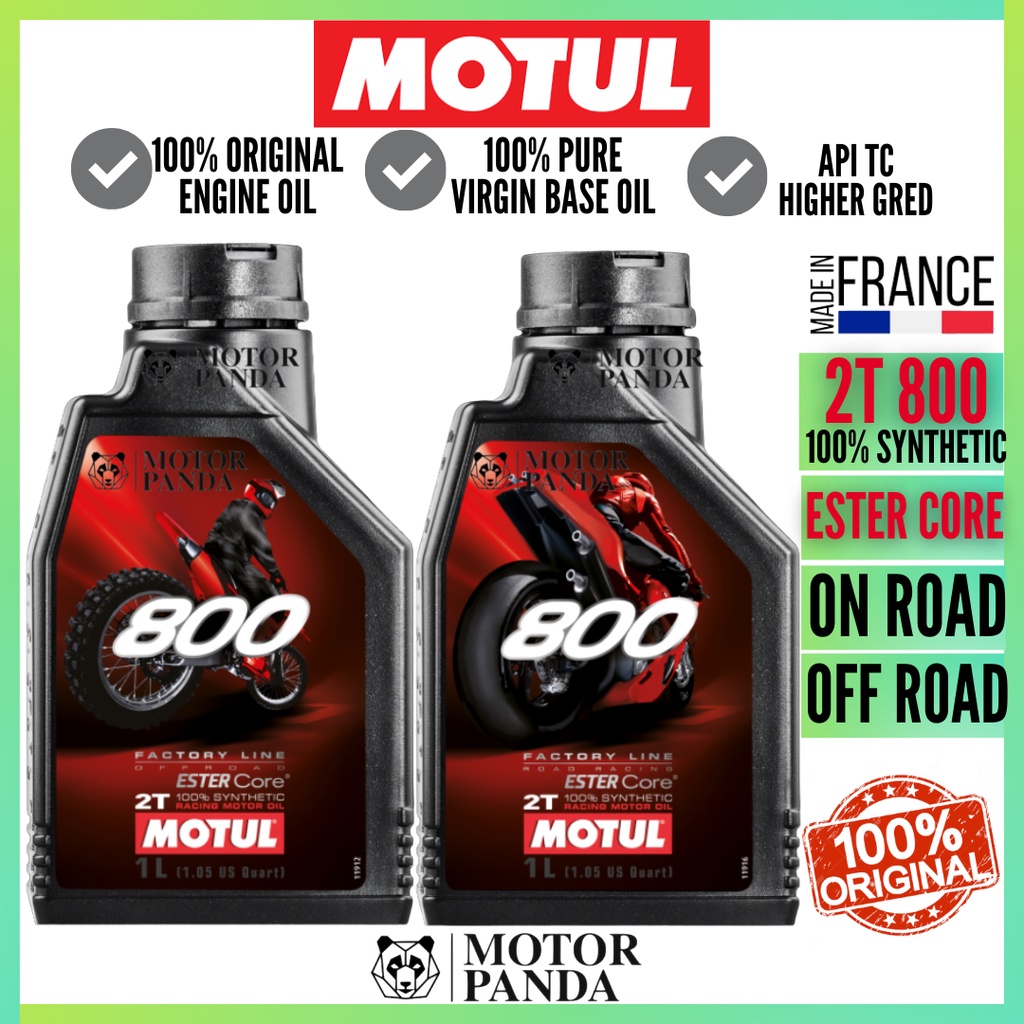 Motul 800 2T Factory Line Off Road Racing - 4 Litres