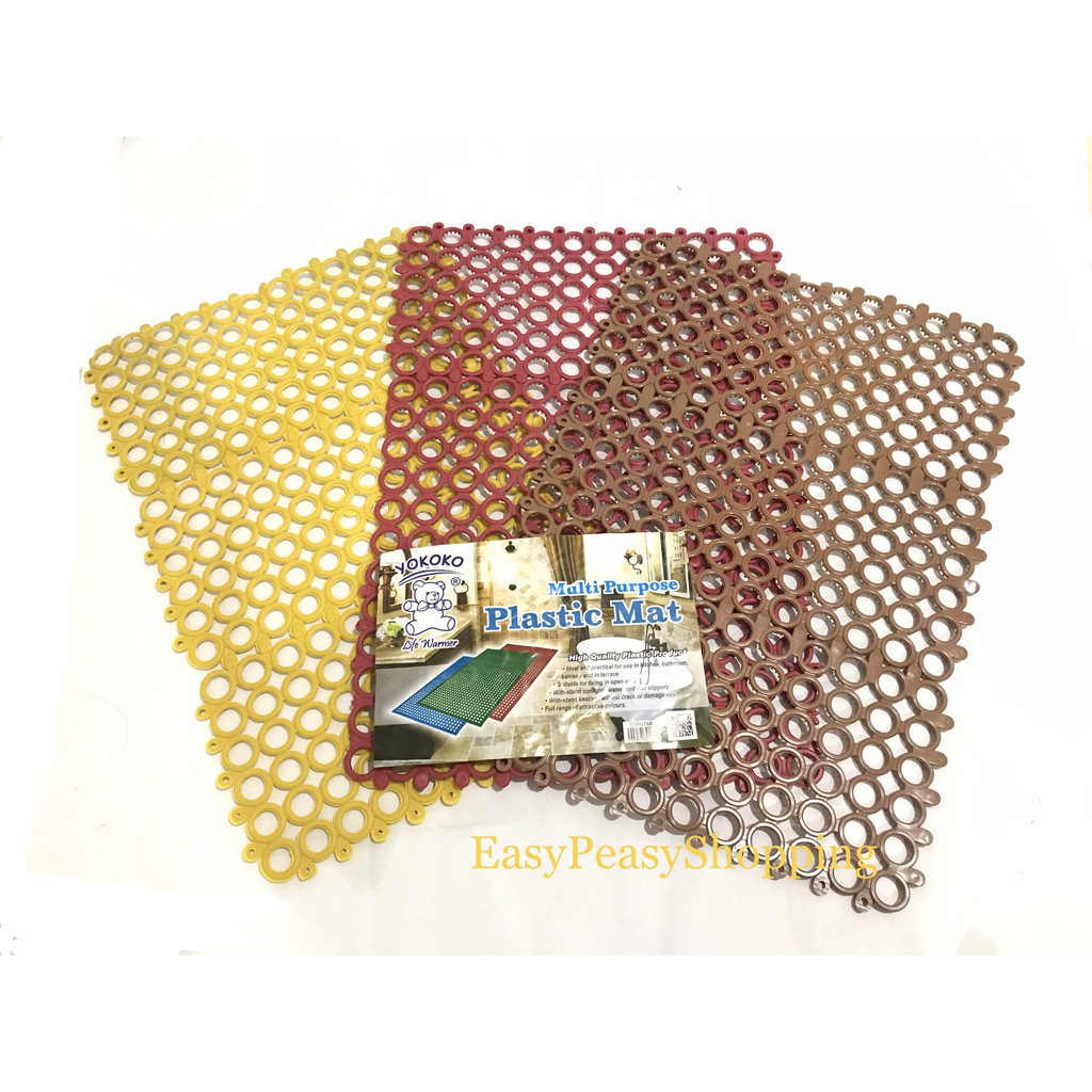 AntiSlip Bathroom Toilet Kitchen Floor Mat /Tikar /Karpet Plastik
