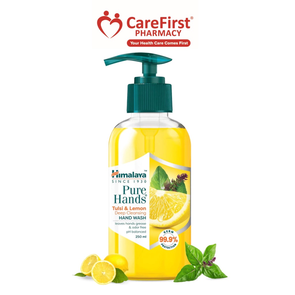 HIMALAYA PURE HANDS TULSI & LEMON HAND WASH 250ML Shopee Malaysia