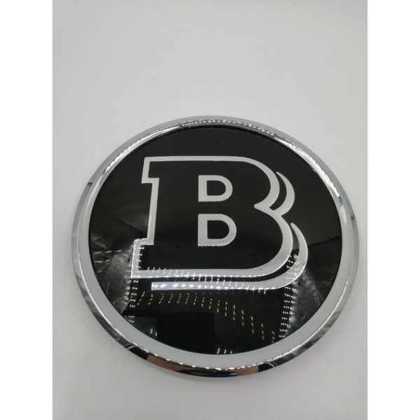 *READY STOKE*BENZ EMBLEM FRONT GRILL BRABUS B EMBLEM BADGE | Shopee ...