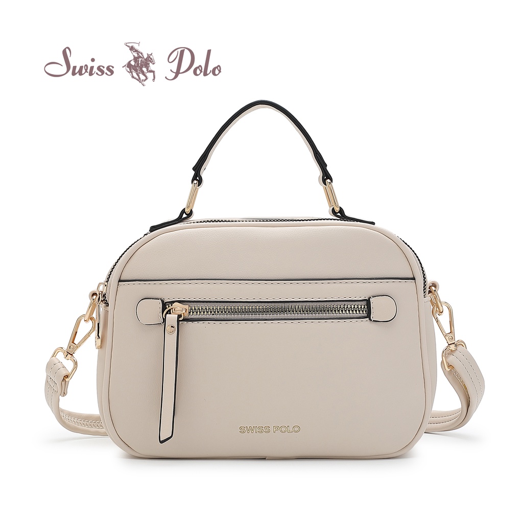 SWISS POLO Top Handle Ladies Sling Bag HJA 3290 Multi Color | Shopee ...