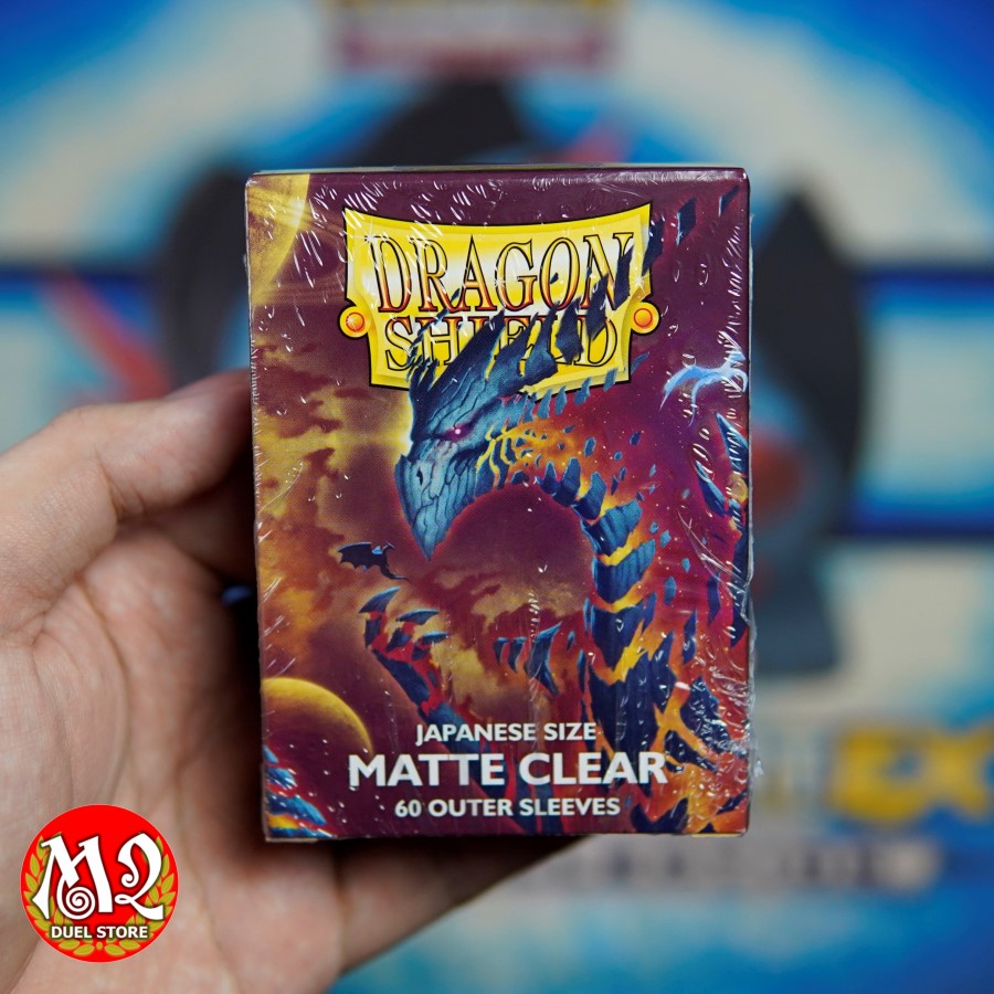 Yugioh Dragon Shield Card Cover - Japanese Size OUTER SLEEVES - Matte Clear  - 60 pieces - Imported from USA | Shopee Malaysia
