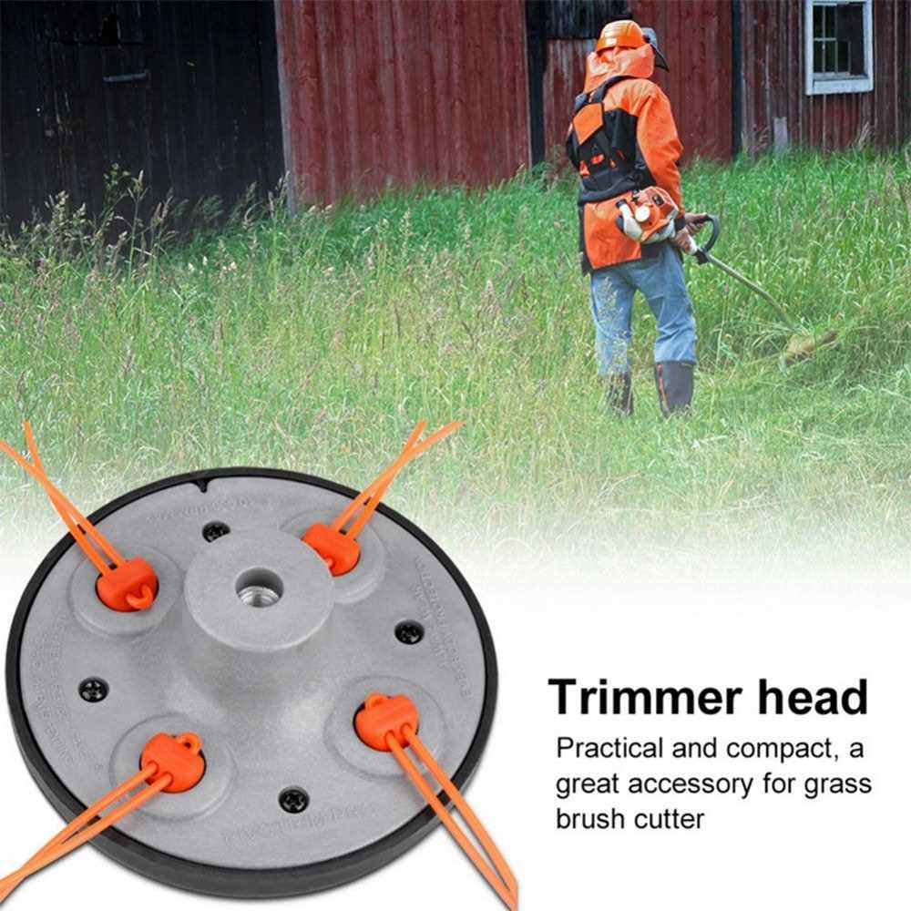 Universal String Trimmer Attachment Head Easy Load for Brushcutter Weed ...