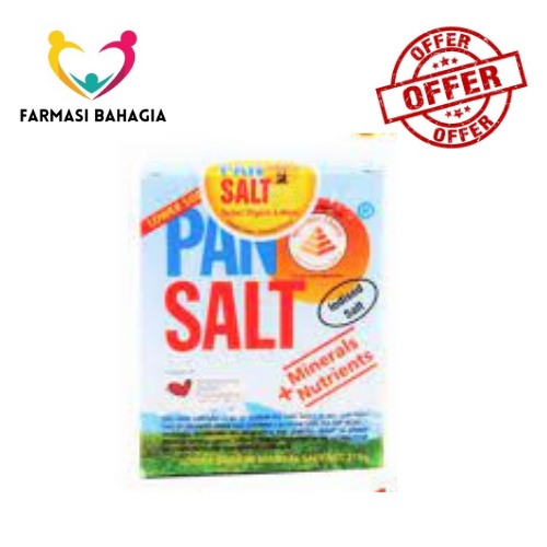 [ Exp 10/2026 ] PAN SALT LOWER SODIUM CONTENT 215G | Shopee Malaysia