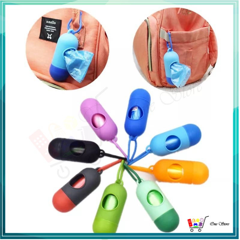 [Ready stock] Portable Disposable Nappy Diaper Bag Dispenser Garbage