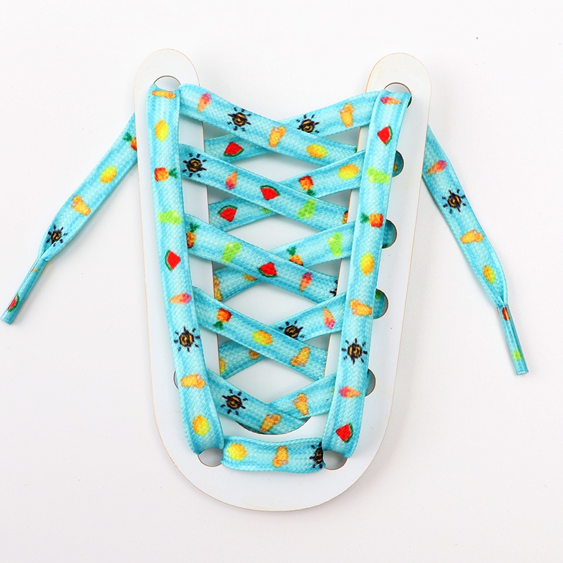 Flat Shoelaces for Sneakers Tennis Shoe Laces Rainbow High Shoelace