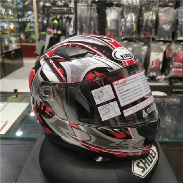 Malaysia Seller🔥XDOT Shoei Vimer dgl Pista Double lens Visor Motorcycle