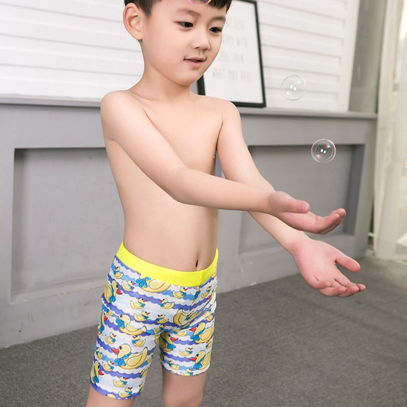 2-13Yrs Kids Swimsuit Suits Boy Cute Print Swimming Pants 3D Cartoon ...