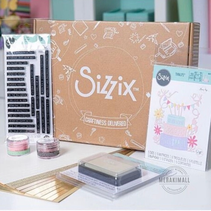 Sizzix Craft Box Celebration Cakes/Christmas Wishes | DIY Paper ...
