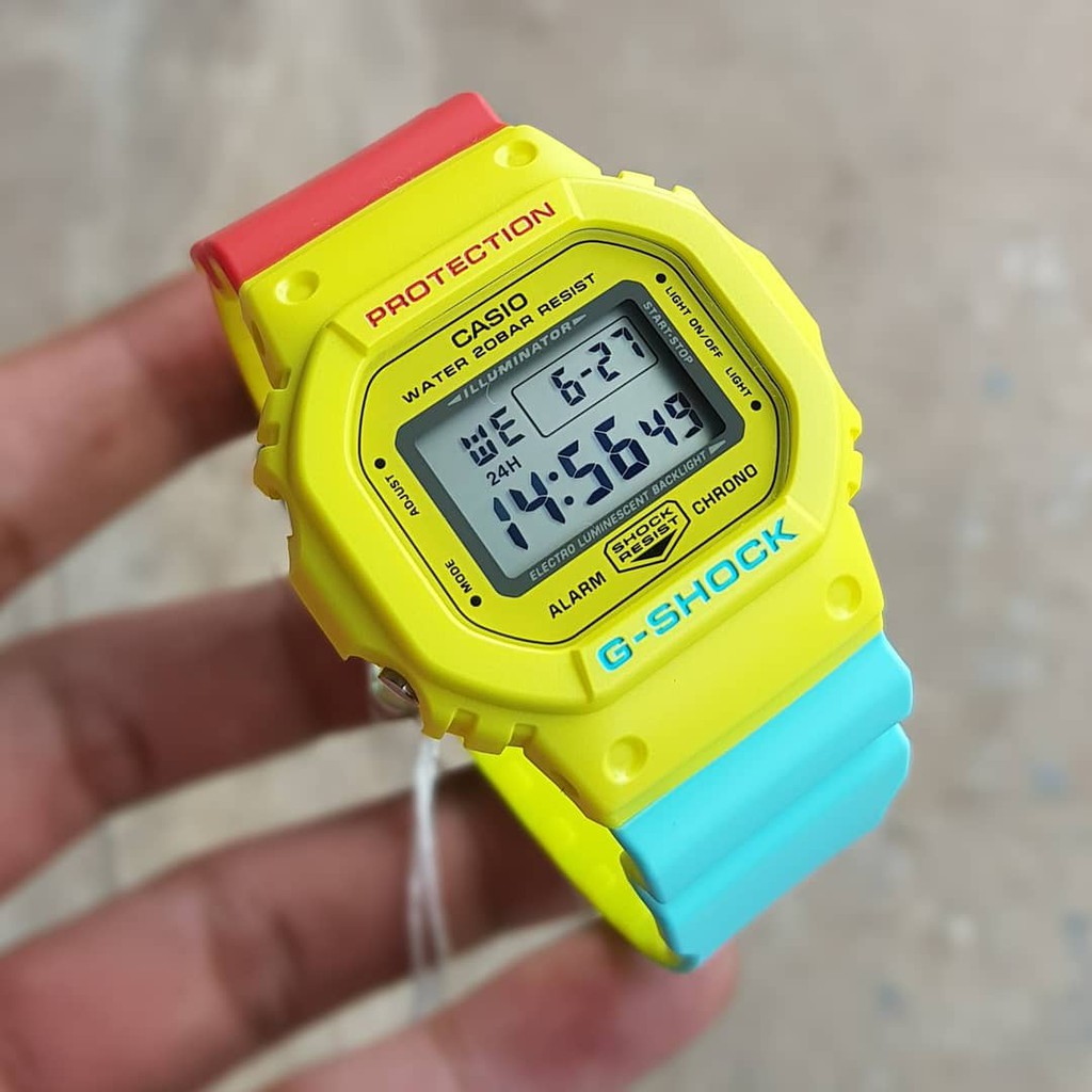 Watch Casio G SHOCK REGGAE DW5600CMA 9 ORIGINAL Shopee Malaysia