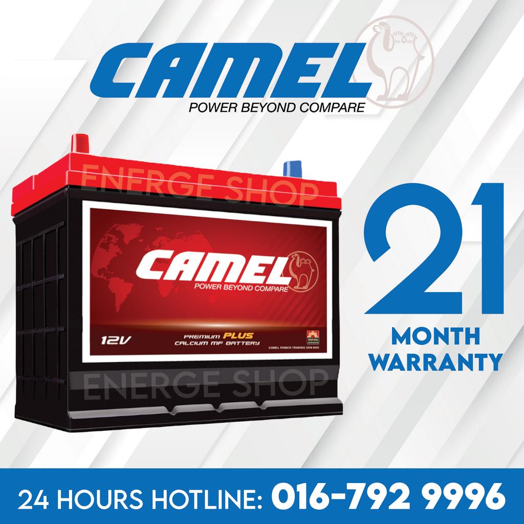 [ Free Installation ] Camel Premium Plus DIN75L | DIN75 | LB3 | Car ...