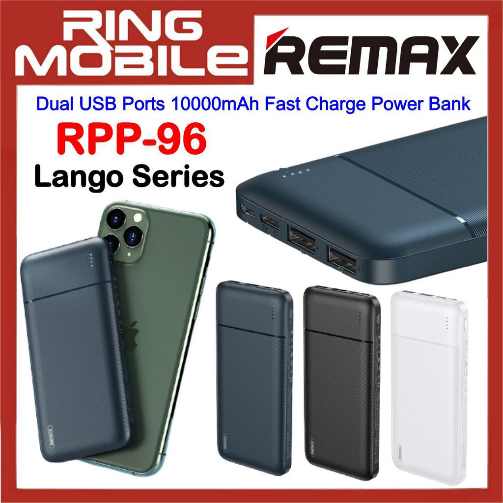 Remax RPP-96 Lango Series Dual USB Ports 10000mAh Fast Charge Power ...