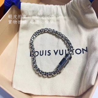 Louis Vuitton Monogram chain bracelet (MONOGRAM CHAIN BRACELET, M63107)