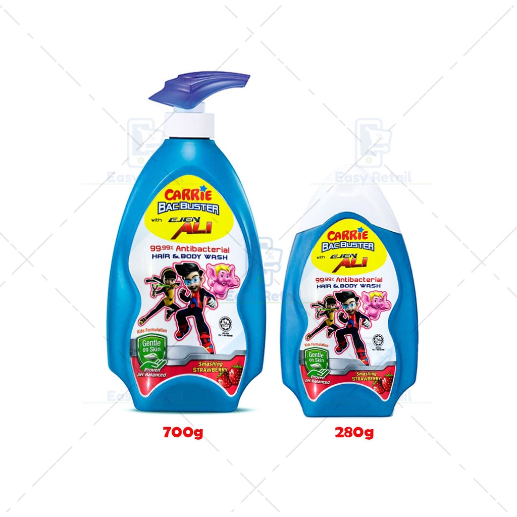 Carrie Junior Bac Buster EjenAli Anti Bacterial Hair & Body Wash 280g ...