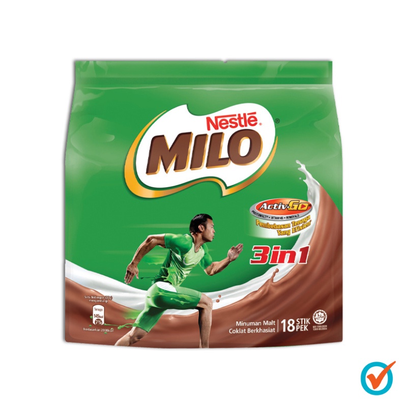 [CLEARANCE] Milo 3 In1 Original 18s x 33g (EXP: 30/Apr/2024) | Shopee ...
