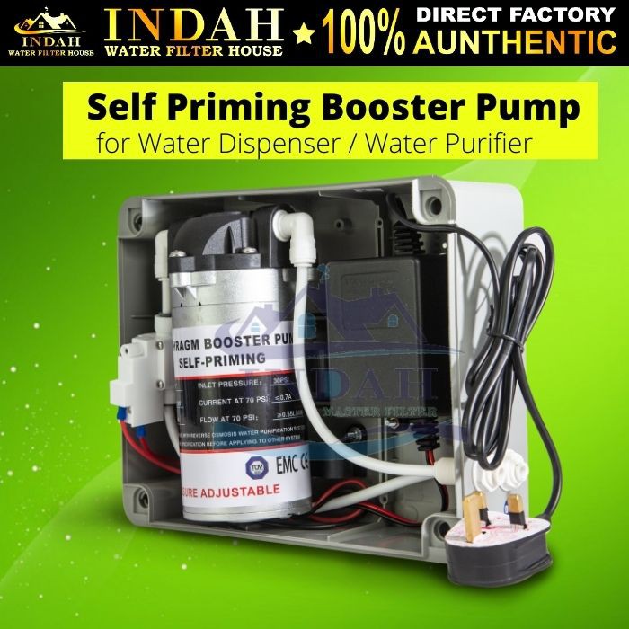 WATER FILTER BOOSTER PUMP WITH CASING ( SET ) FOR INDAH/COWAY/CUCKOO/SK MAGIC WATER DISPENSER