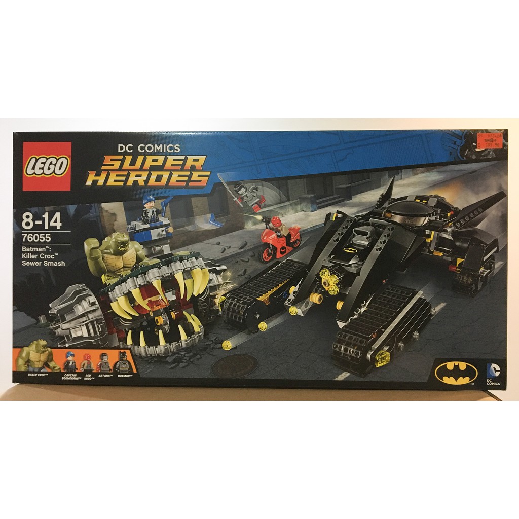 Lego 76055 BATMAN KILLER CROC SEWER SMASH DC Comics Super Heroes brand new Shopee Malaysia