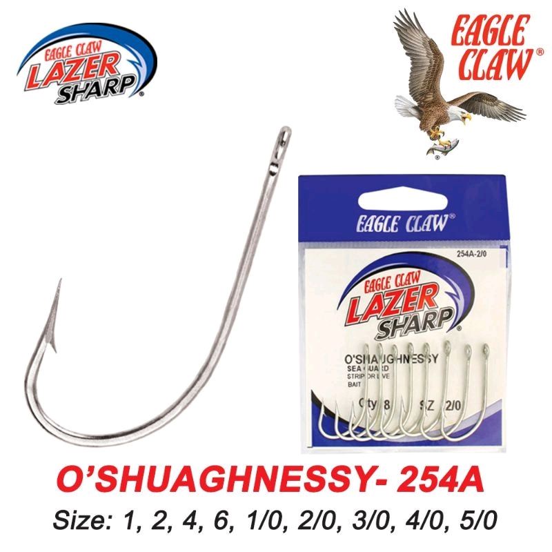 Mata Kail Eagle Claw ( Made in USA) / Fishing hook eagle claw ( Made in  USA) / Fishing hook / Fishing gear