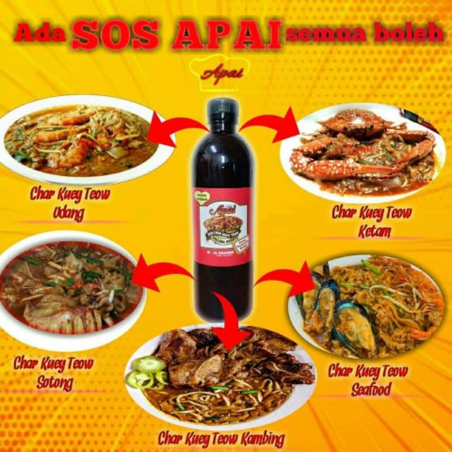 Sos apai homemade 500ml | Shopee Malaysia