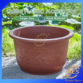 NewStock💯 PASU BUNGA PLASTIK COKLAT / PASU BUNGA / PLANT POT