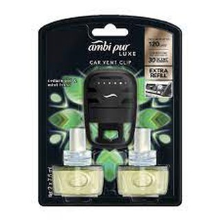 Ambipur Ac vent Perfume car air freshener 7.5 ml with mint air