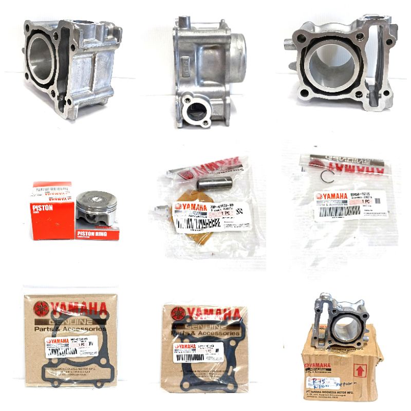 YAMAHA R15 CYLINDER BLOCK COMPLETE SET ORIGINAL 💯% | Shopee Malaysia