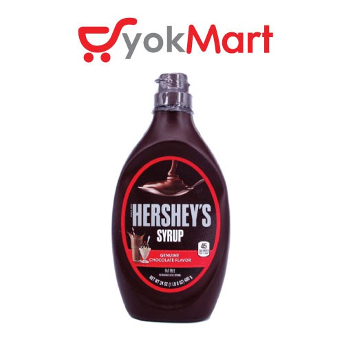 Hershey's Genuine Chocolate Syrup Halal Malaysia 650g Shopee Malaysia