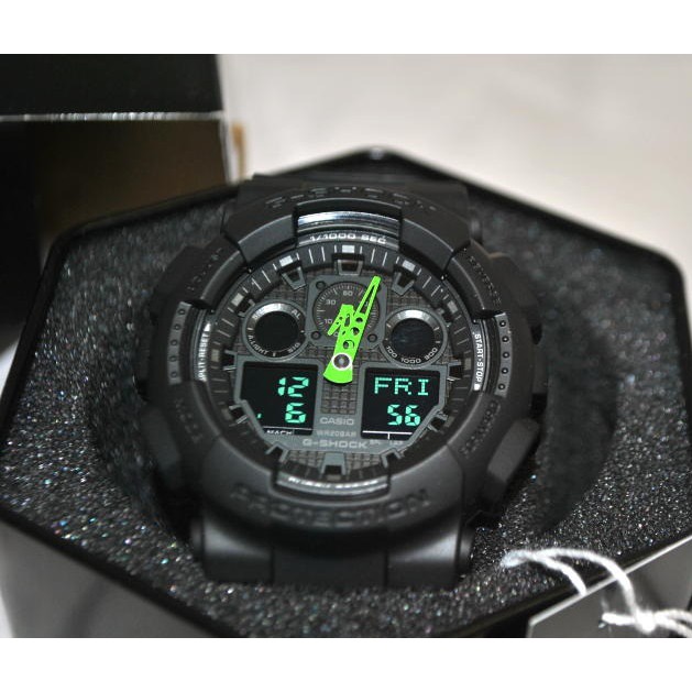 G shock sale ga 100 neon