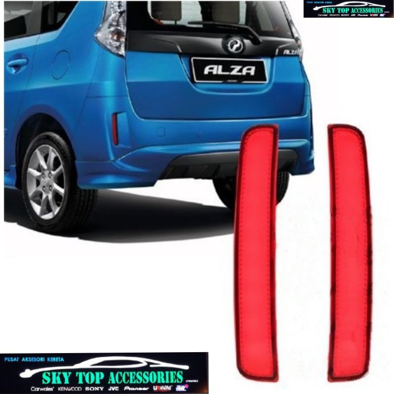 perodua Alza 2014 Rear Bumper Reflector LED Lamp (2014Present