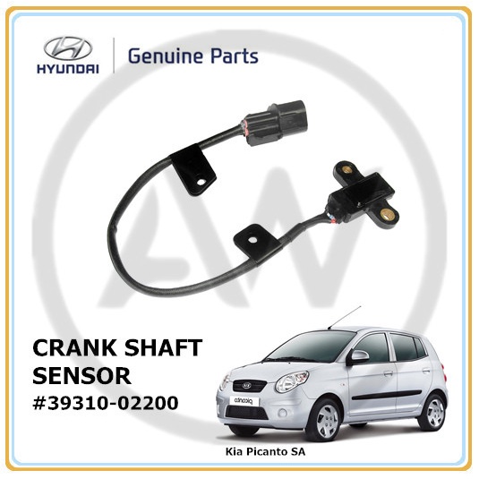 Original Kia Picanto SA 2004-2011 Crank Shaft Position Sensor (39310 ...