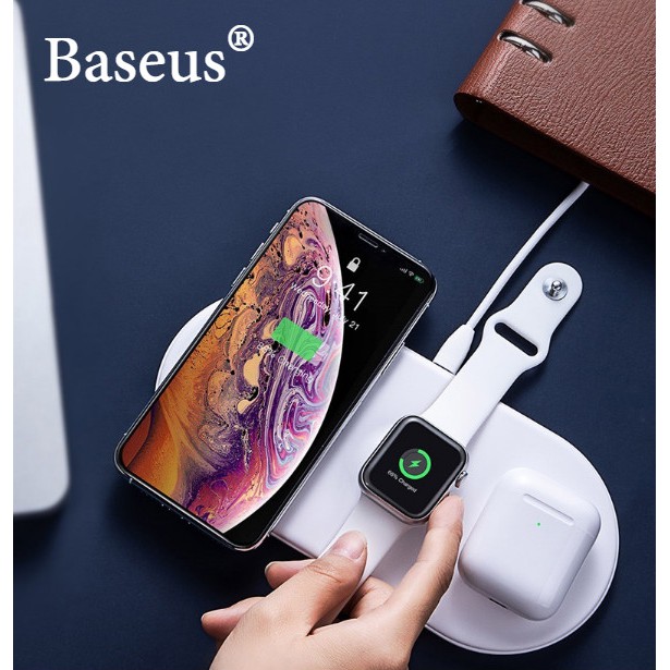 Baseus 3 in 1 wireless charger hot sale