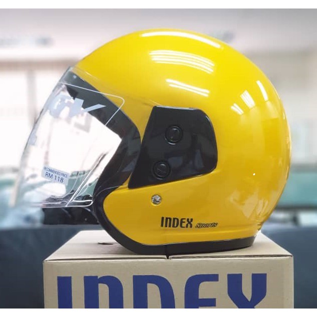 INDEX HELMET SPECIAL PEARL YELLOW (LIMITED) Shopee Malaysia
