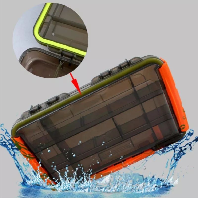 Waterproof Fishing box, Box Pancing Kalis Air dan Tahan Karat