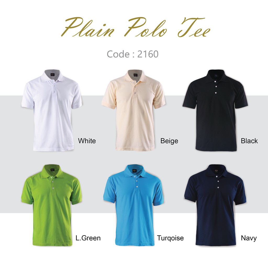 -2160- Enzo Standard Polo T-Shirt | Shopee Malaysia