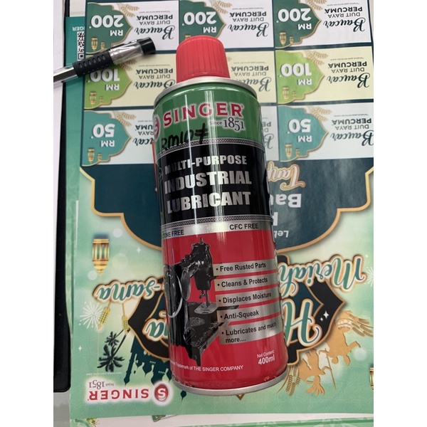 Singer Multi Purpose Industrial Lubricant 400ml | Shopee Malaysia