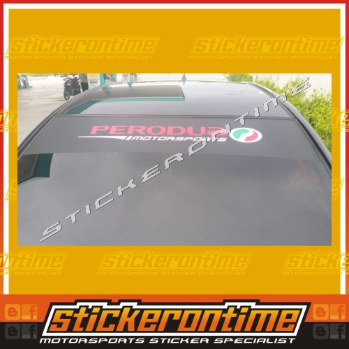 Car Windscreen Sticker PERODUA Myvi Axia Viva Alza Bezza Kenari Kelisa ...