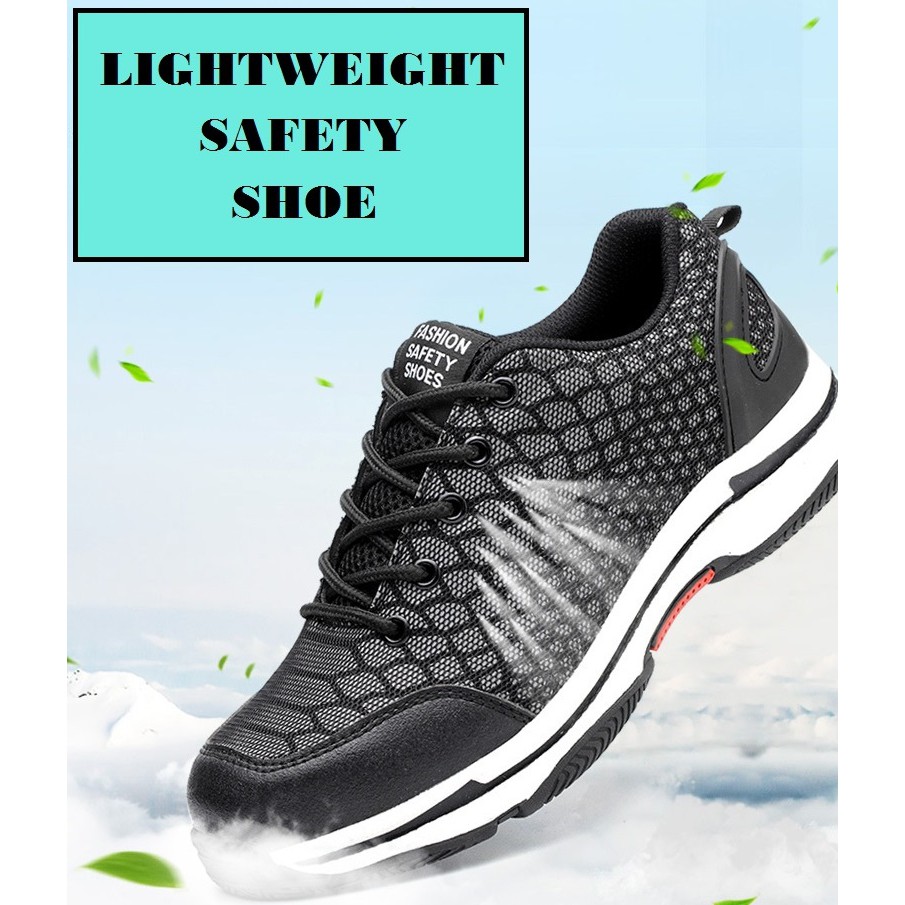 Kasut Safety Shoe Ringan LIghtweight [READY STOCK} Shopee Malaysia