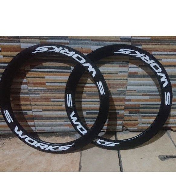 Pure minion 206-406-height rims 4cm rims Brand s-works by sakoni A Pair ...