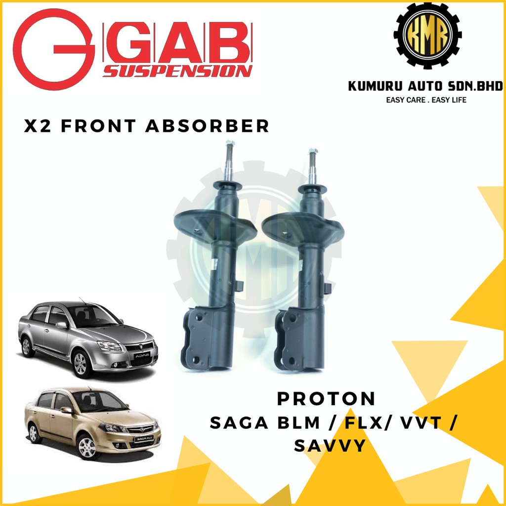 (2@pcs) GAB Gas Front Absorber Proton Saga BLM FLX Savvy | Shopee Malaysia