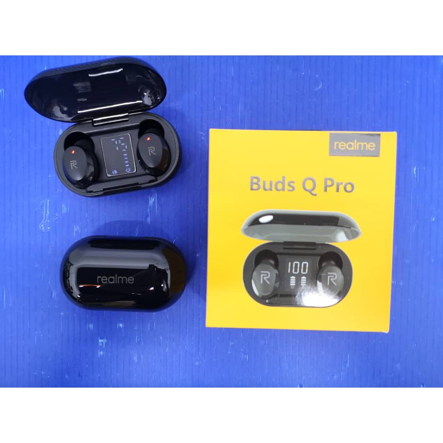 Realme Tws Buds Q Pro Wireless Bluetooth Earbuds Shopee Malaysia